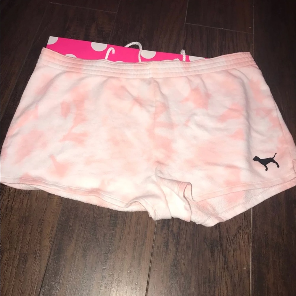 Size large pink shorts